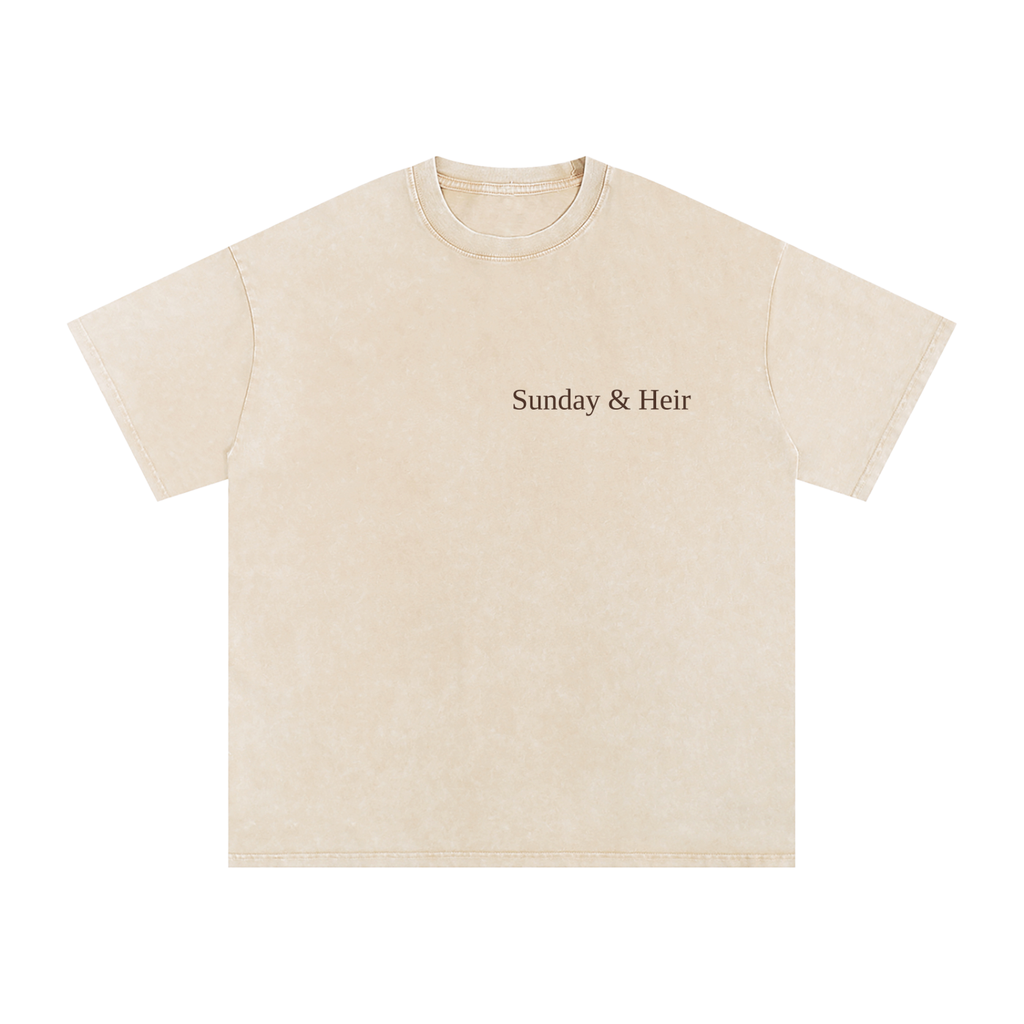 Made For What Matters Snow Washed Oversized Cotton T-Shirt