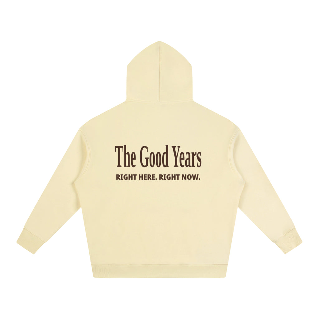 The Good Years Oversize Fleeced Hoodie