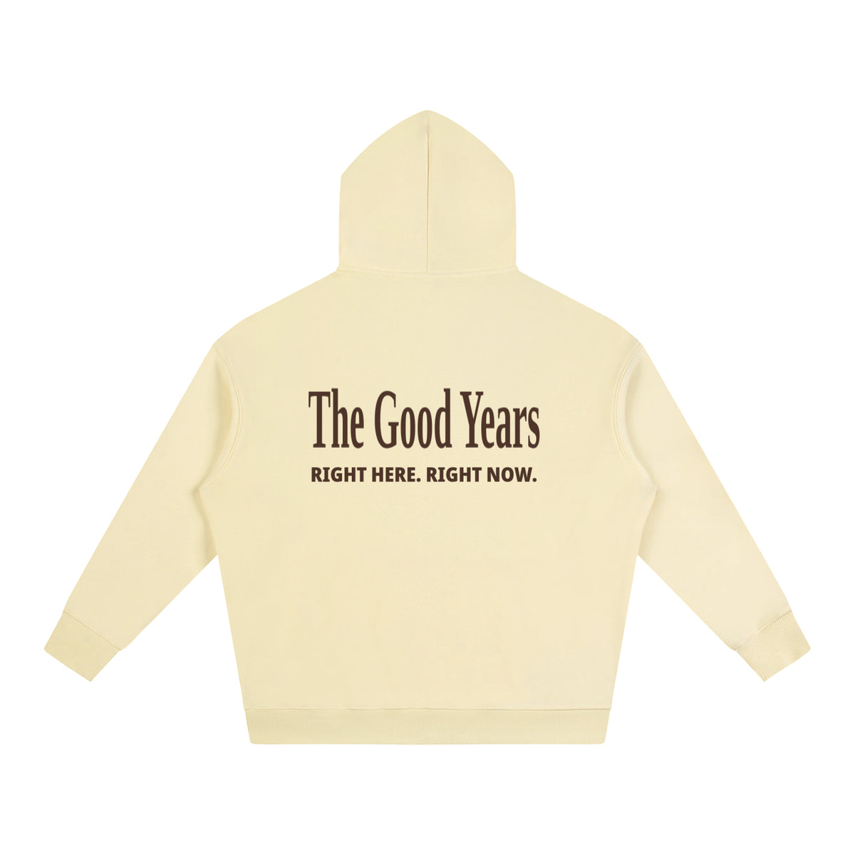 The Good Years Oversize Fleeced Hoodie