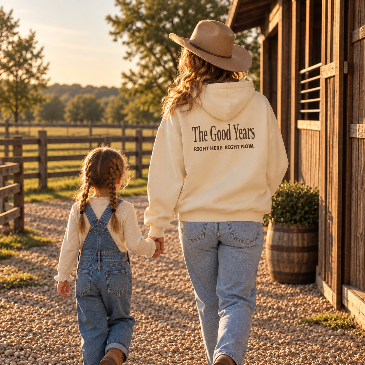 The Good Years Oversize Fleeced Hoodie
