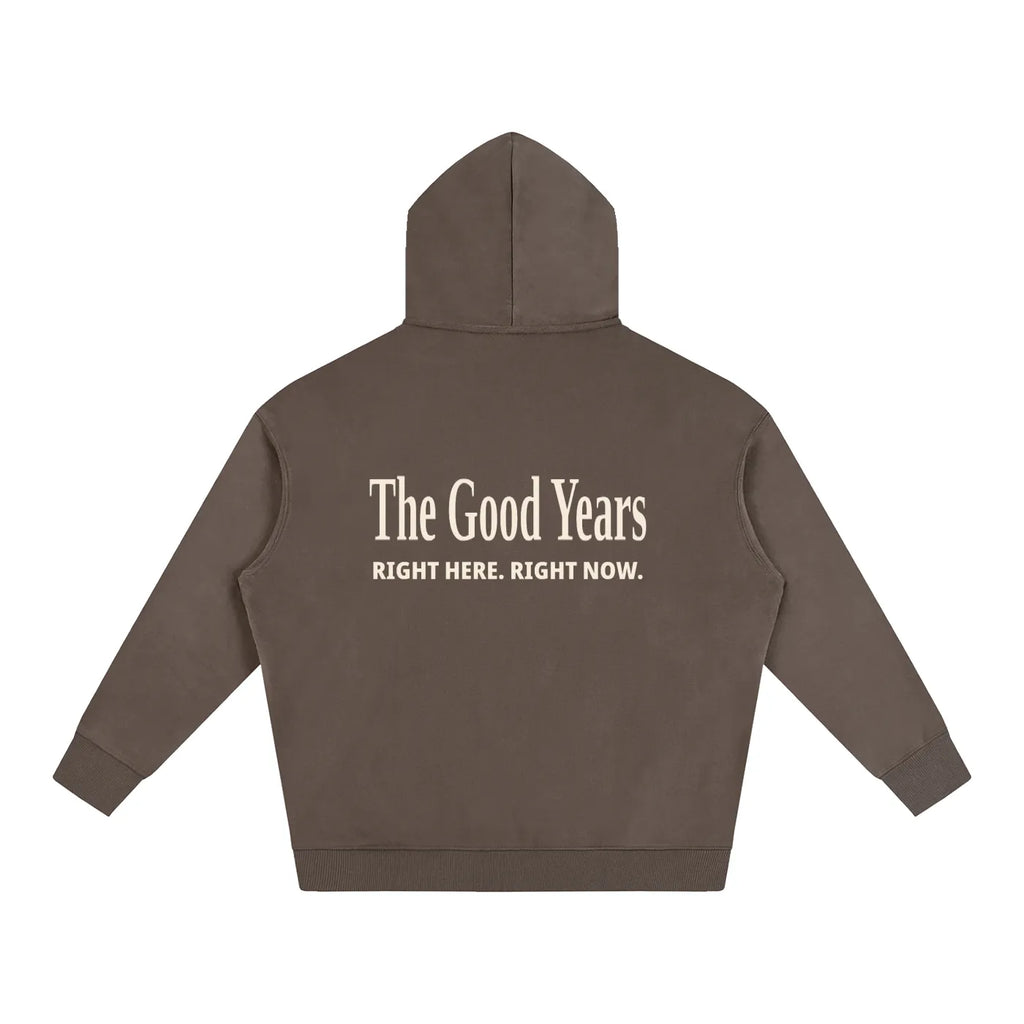 The Good Years Oversize Fleeced Hoodie