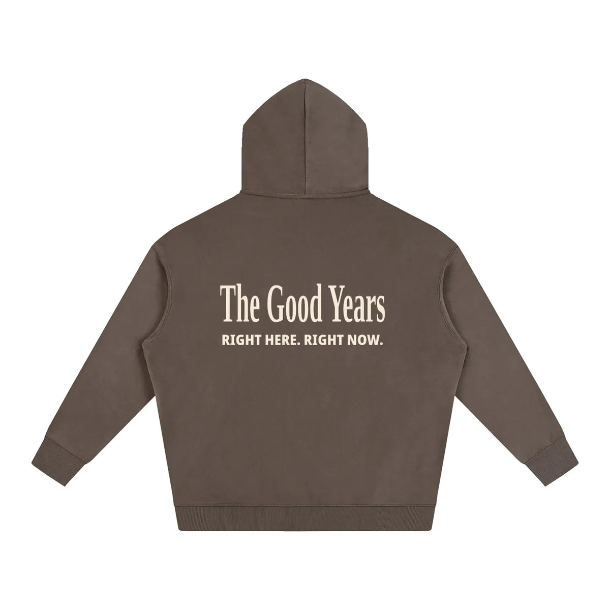 The Good Years Oversize Fleeced Hoodie
