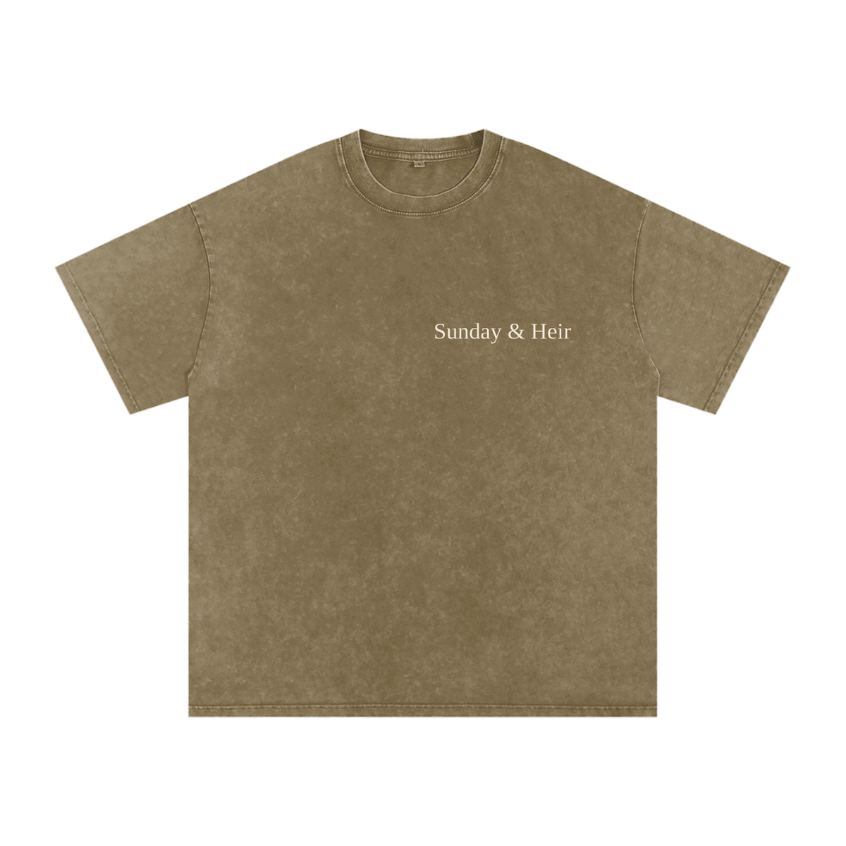Made For What Matters Snow Washed Oversized Cotton T-Shirt